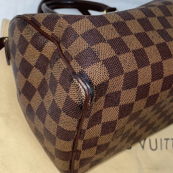 Louis Vuitton Speedy 25 Damier Ebene Handbag - Picture 10 of 16